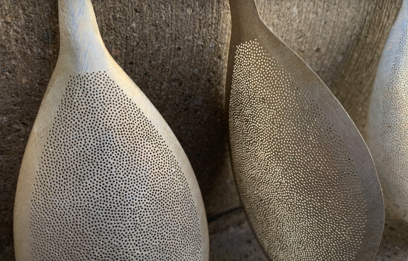 SANDRA ENTERLINE - FABRICATED / DRILLED JEWELRY