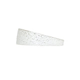 Wide Tapered Band in Sand-Textured Silver