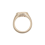 CUSTOM OMC Light Champagne Diamond Ring in 18k Warm White Gold