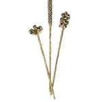 Araucaria Hair Stick in Yellow Bronze