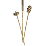 Araucaria Hair Stick in Yellow Bronze