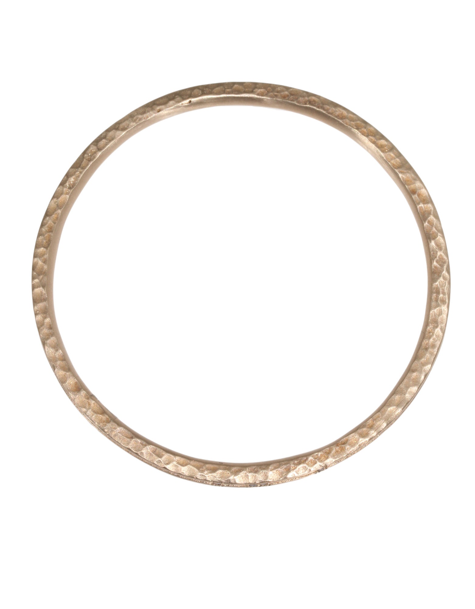 Channel Bracelet in Yellow Bronze with 9 Autumn Diamonds M