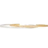 Sand Cuff Bracelet in 18k Yellow Gold