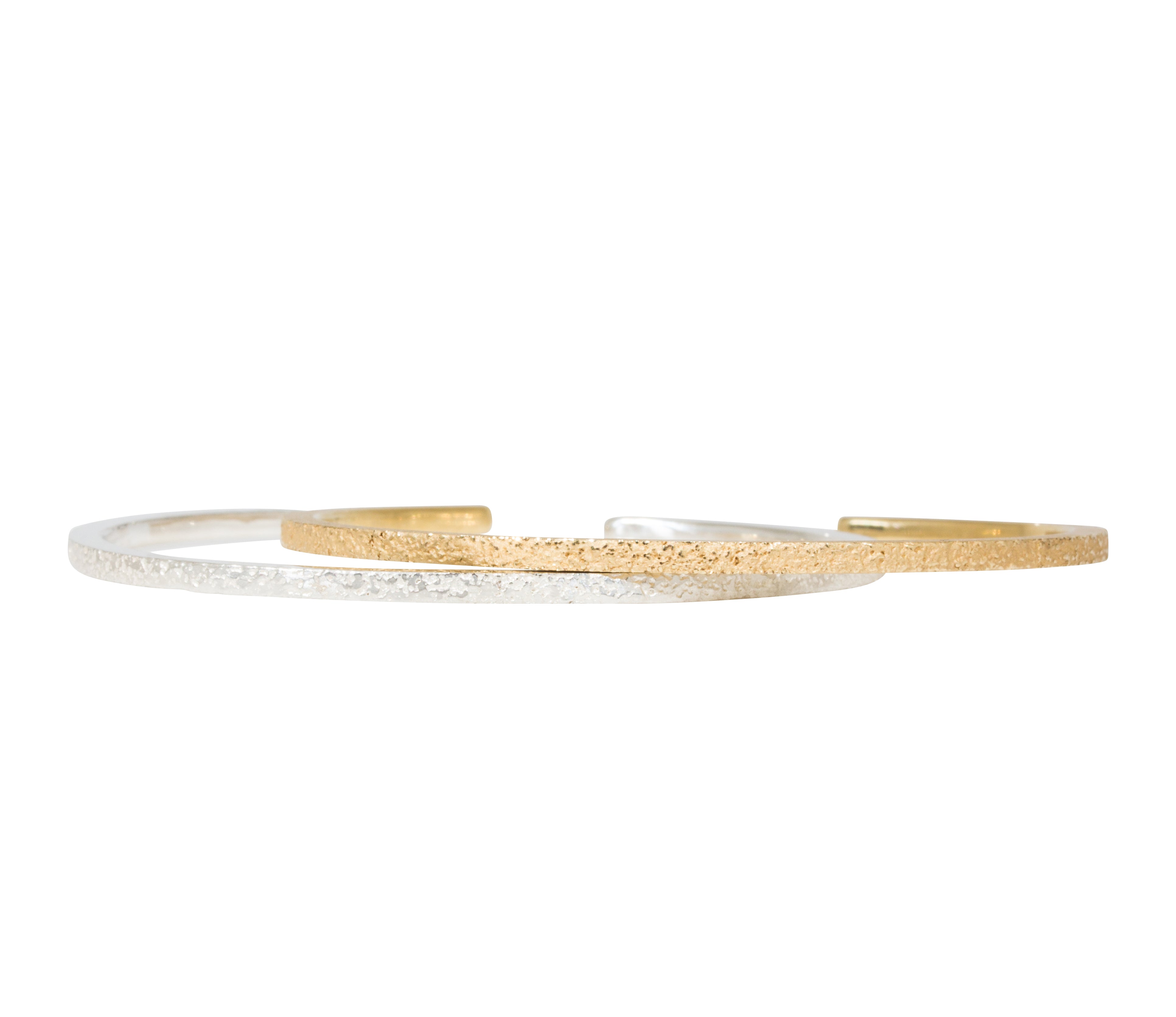 Sand Cuff Bracelet in 18k Yellow Gold