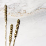 Araucaria Hair Stick in Yellow Bronze