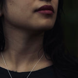 Small Kinoko Necklace in Silver