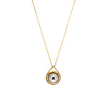 Ball Bearing Spinner Pendant in 18k Yellow Gold