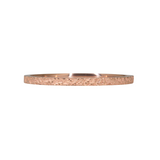 Slim Band in Sand-Textured 14k Rose Gold
