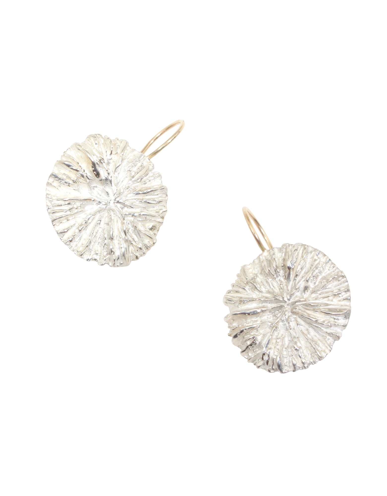 Kinoko Earrings in Silver