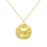 Taurus Pendant in 18k Yellow Gold Pendant Only