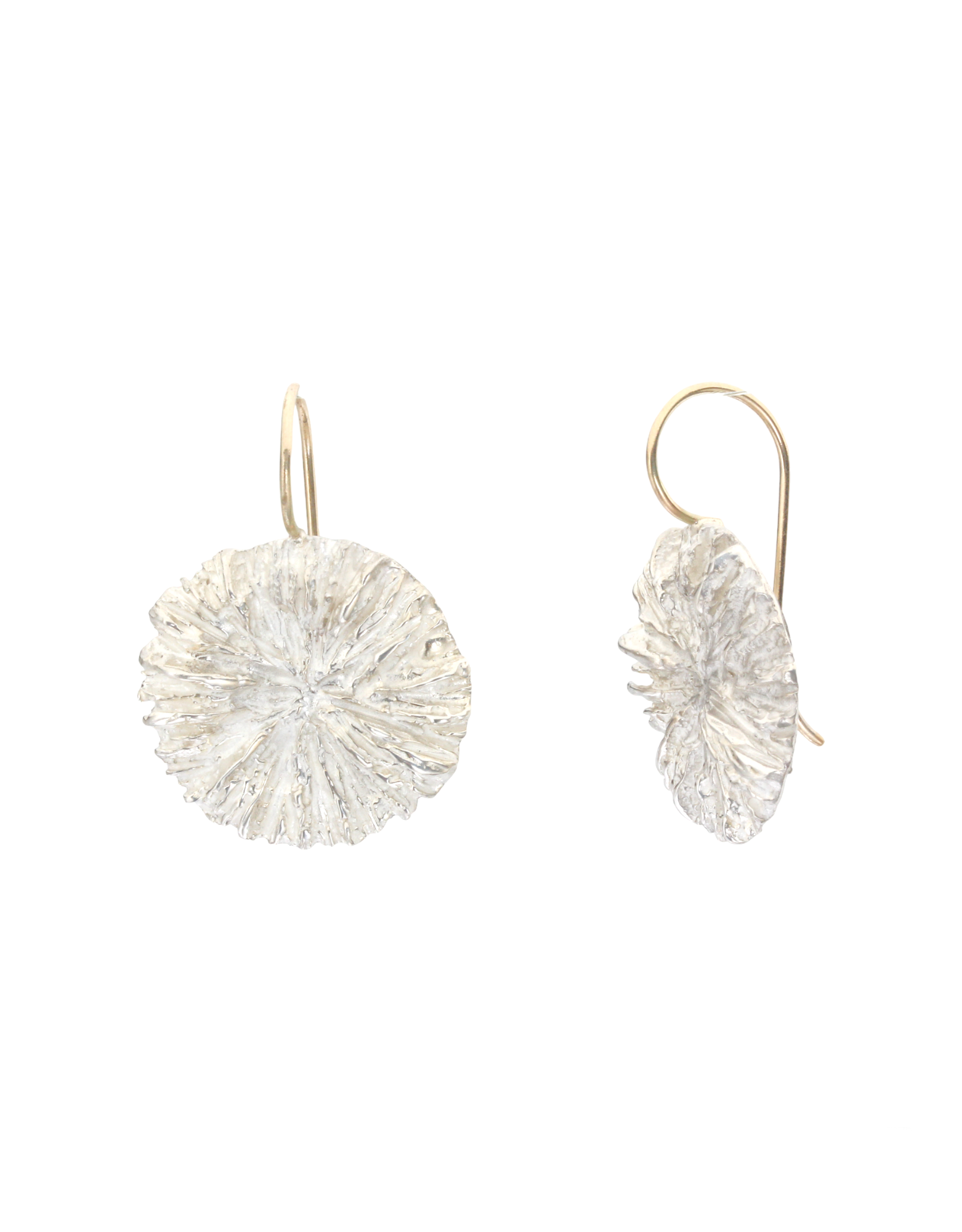 Kinoko Earrings in Silver