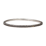 Channel Bracelet in Silver with 9 Autumn Diamonds M