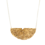 Large Kinoko Necklace in Yellow Bronze
