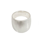 Round Cuba Ring in Silver