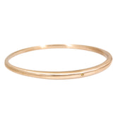 Tapered Bangle with 1.8mm Autumn Diamond in Ancient Bronze S