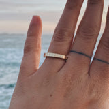 Sunrise Ring in 14k Yellow Gold