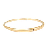 Tapered Bangle with 1.8mm Autumn Diamond in Yellow Bronze S