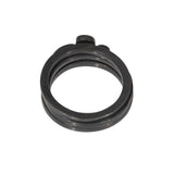 Stacking Circle Rings in Oxidized Silver with Diamonds