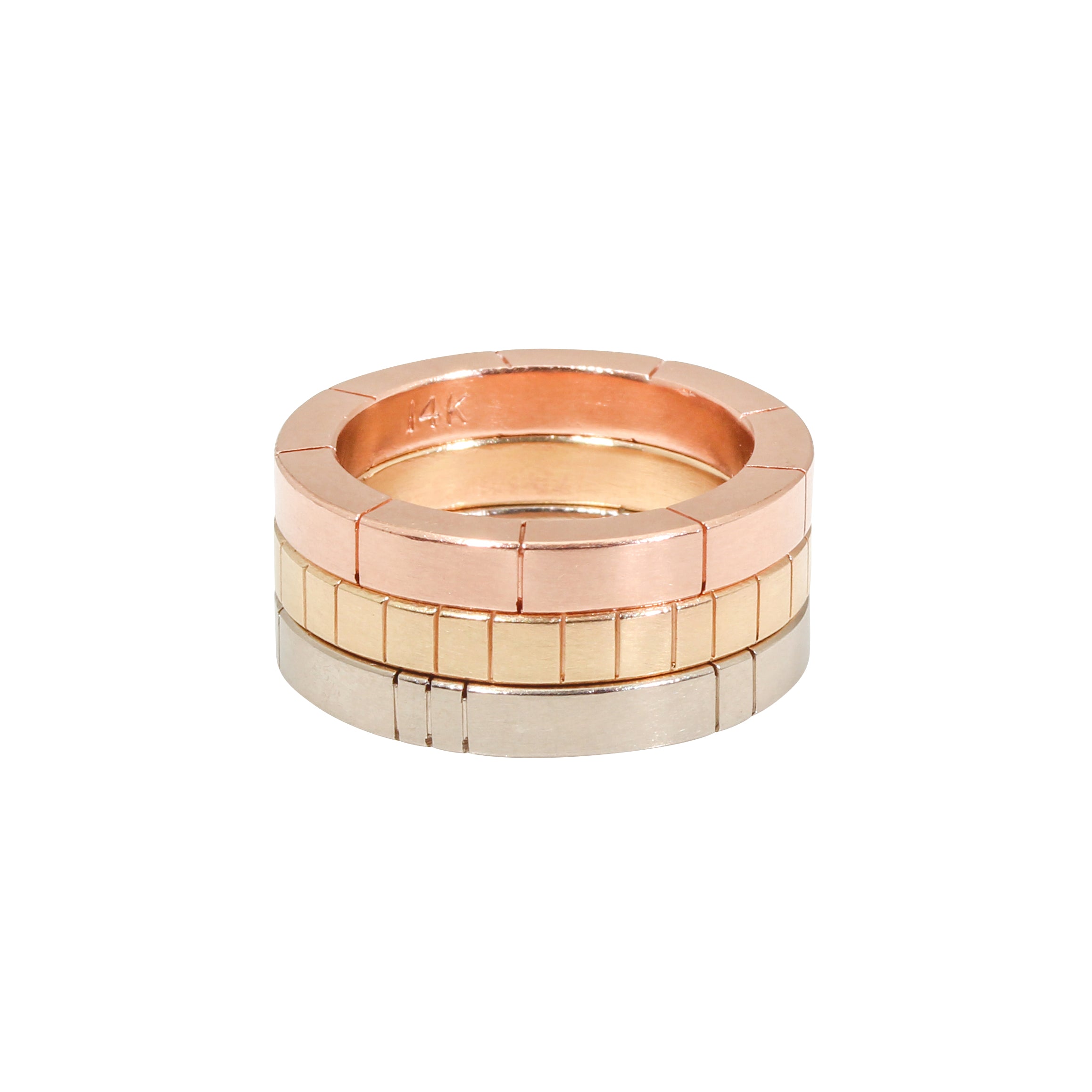 Sunrise Ring in 14k Yellow Gold