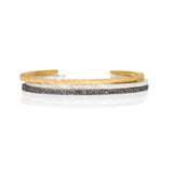 Sand Cuff Bracelet in 18k Yellow Gold