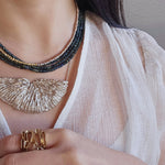 Large Kinoko Necklace in Silver