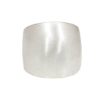 Round Cuba Ring in Silver