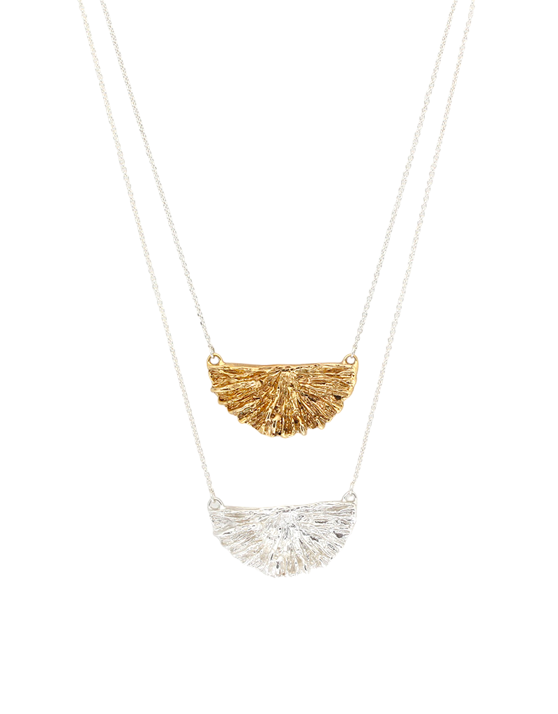 Small Kinoko Necklace in Silver