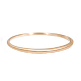 Tapered Bangle Plain in Ancient Bronze S