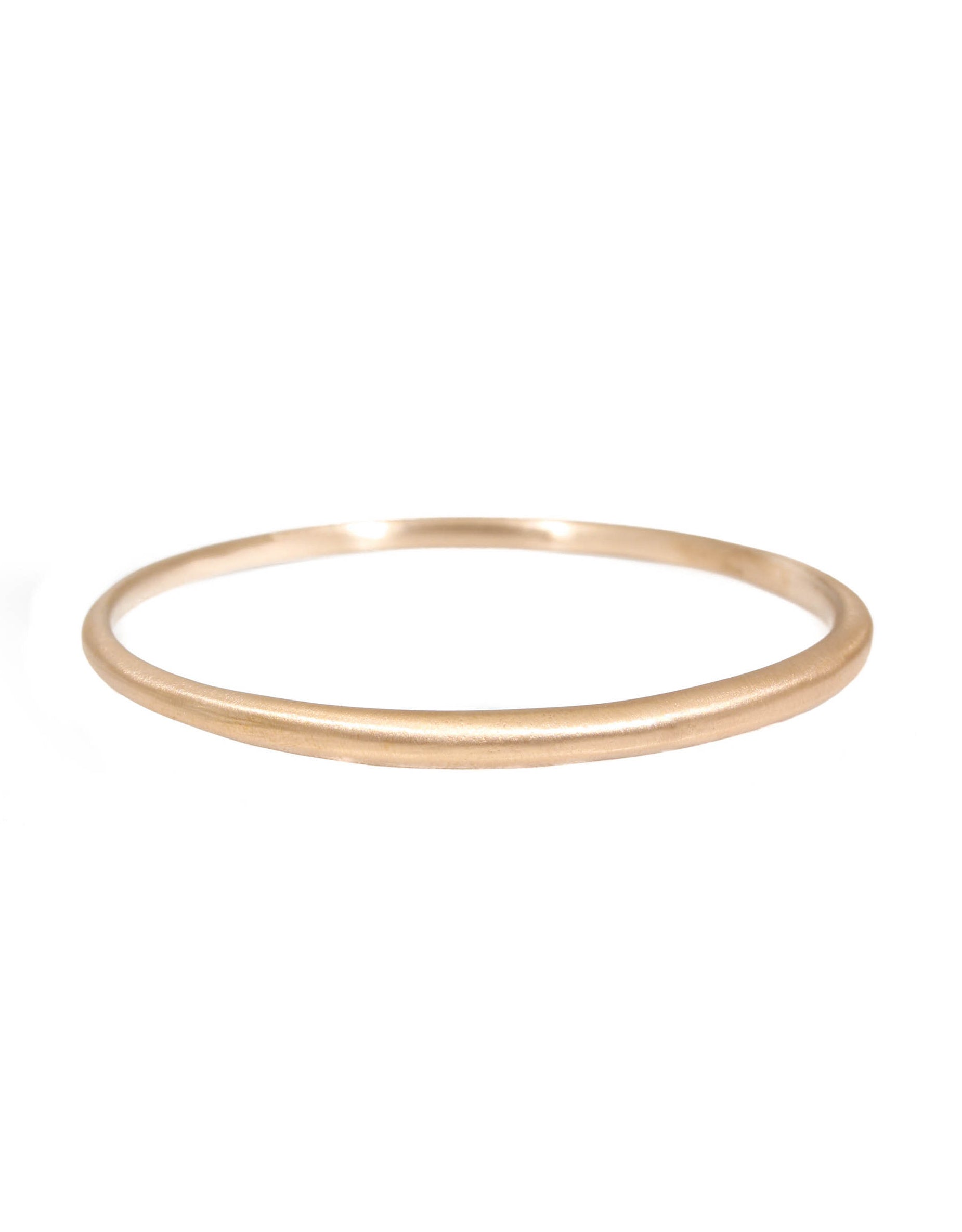 Tapered Bangle Plain in Ancient Bronze S