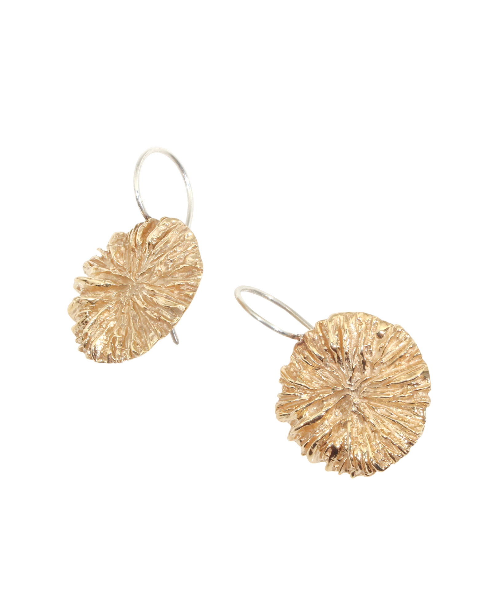 Kinoko Earrings in Bronze