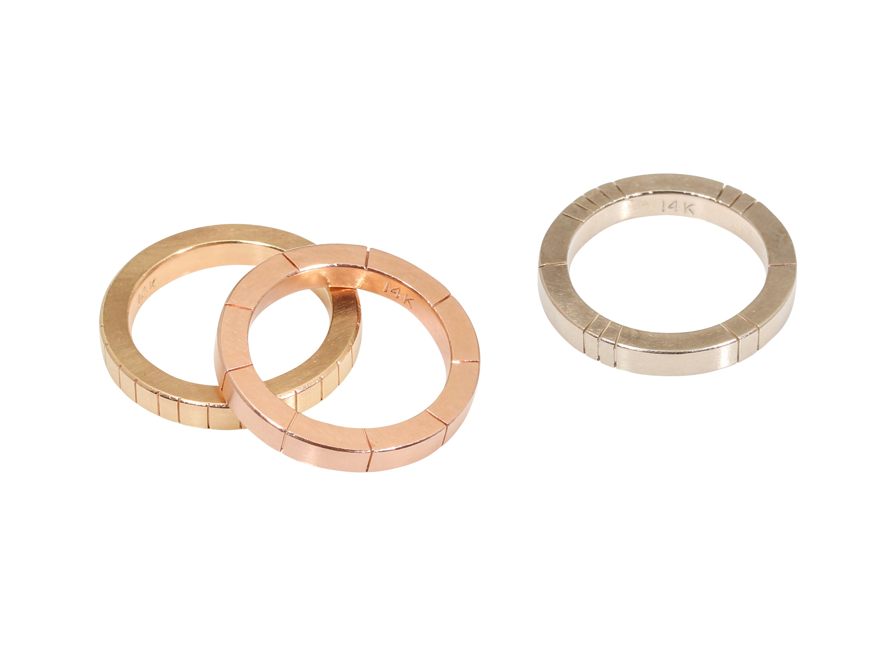 Sunrise Ring in 14k Yellow Gold