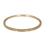 Channel Bangle in Yellow Bronze with 9 Yellow Diamonds - XL