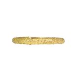 Round Sand Band in 18k Yellow Gold