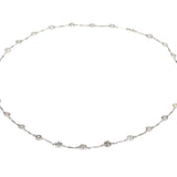 Custom Diamond Chain Necklace in Platinum