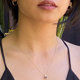 Nail Head Pendant in 18k Yellow Gold