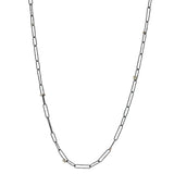 Custom Abacus Chain in Oxidized Silver and Industrial Diamonds Beads