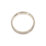 4.5mm Lightweight Modeled Band in 14k Palladium White Gold