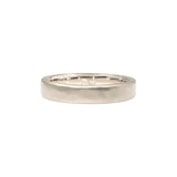 4.5mm Lightweight Modeled Band in 14k Palladium White Gold