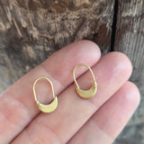 Zoe Hoops in 18k Yellow Gold