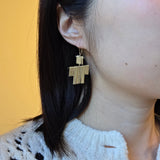 Petit Bonhomme Earrings in Gold-Fill