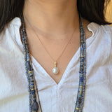 Sugar Babe Freshwater Pearl Drop Pendant in 18k Gold