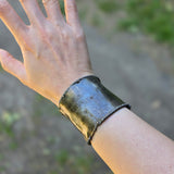 Electroplated Copper Cuff Bracelet II