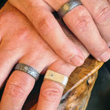 Static Ring in Oxidized Silver
