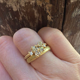 Lightweight Celestial Ring in 18k Yellow Gold