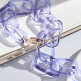 Medium Lilac Oval Choker Necklace
