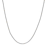 Gold Droplets Necklace in Oxidized Silver and 18k Gold