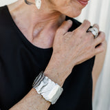 Fogile di Quercie Silver Leaf Bracelet