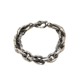 Mythic Anchor Bracelet in Oxidized Silver