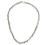 Link Necklace in Oxidized Silver