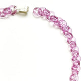 Tiny Chain Necklace in Pink